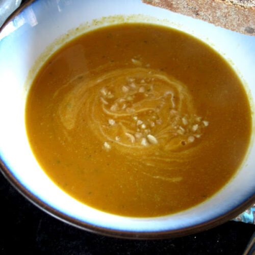 Spiced Sweet Potato Soup