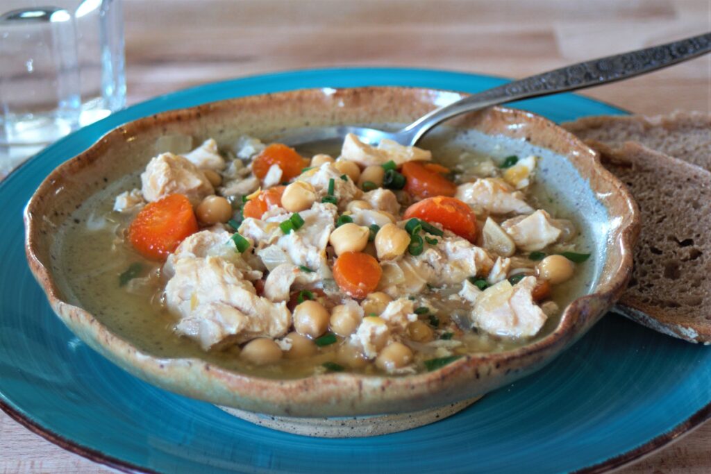 Chicken and Chickpea Soup