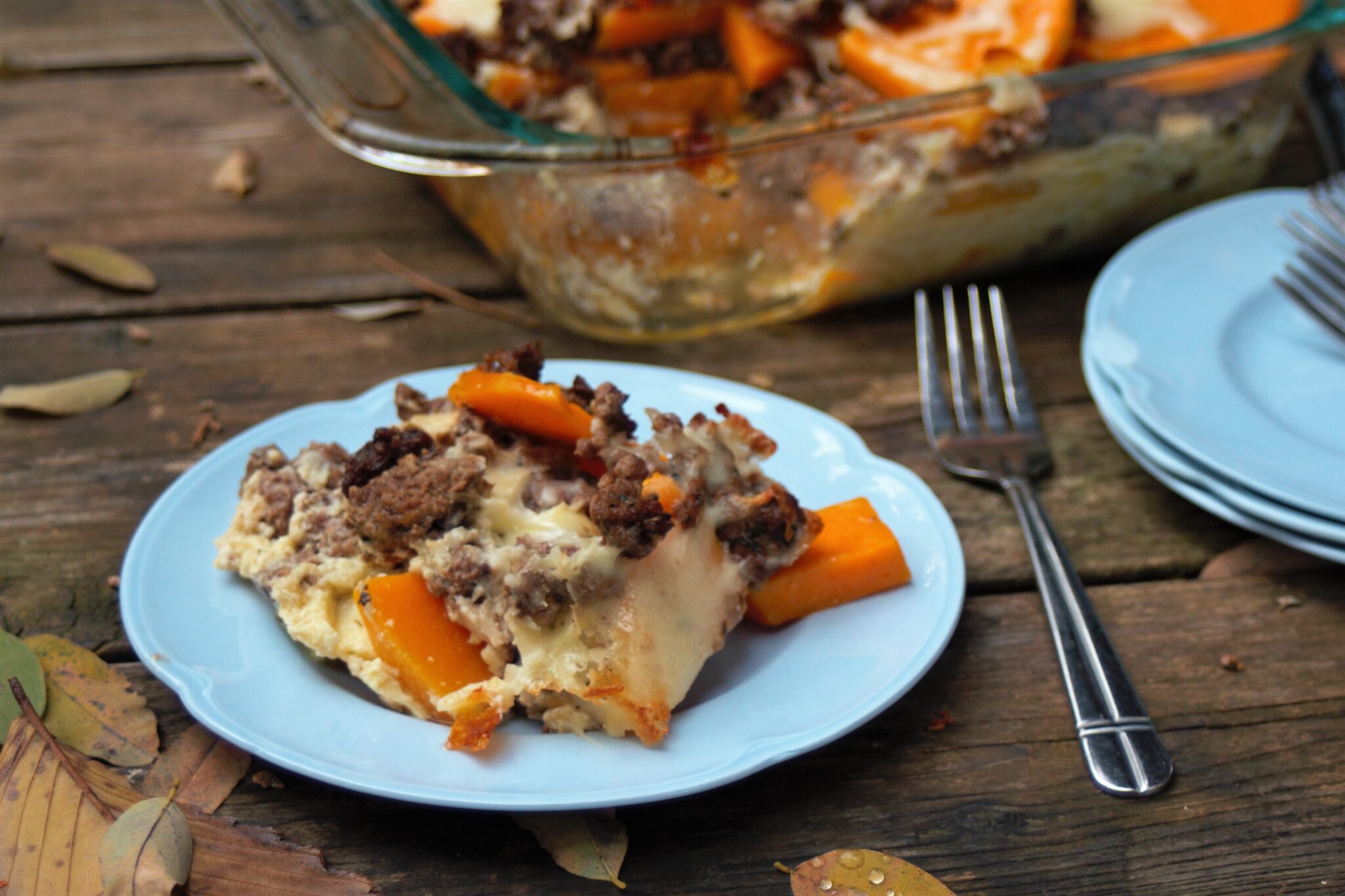 butternut-squash-and-ground-beef-casserole-akukskitchen